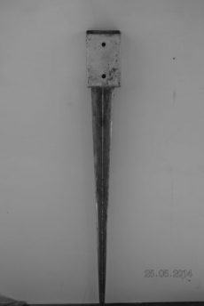 Bodeneinschlaghülse feuerverzinkt 90x90x900 mm | Dämmung